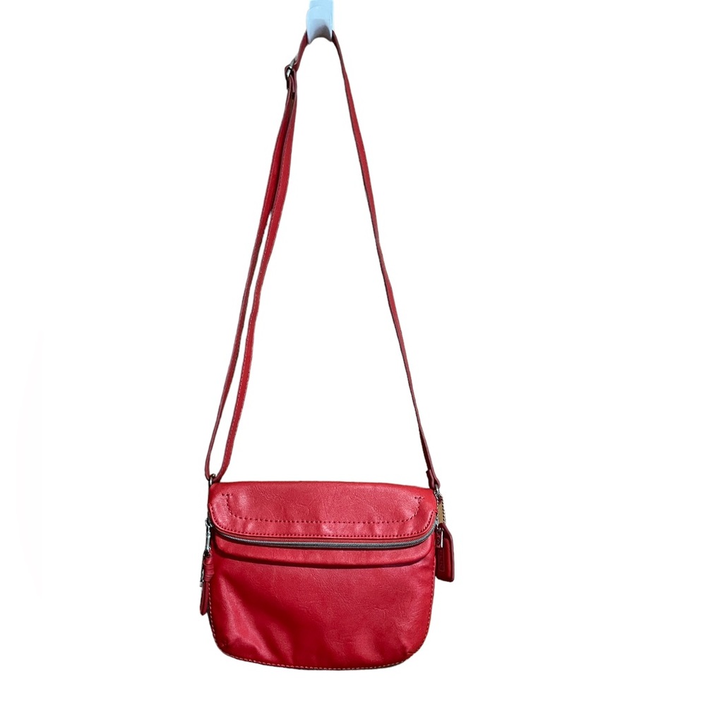 Relic Red Foldover Crossbody Bag